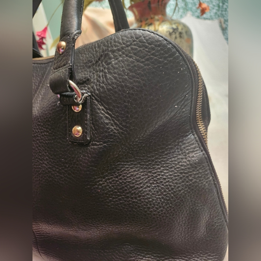 Karl Lagerfeld Black Satchel - Picture 10 of 13